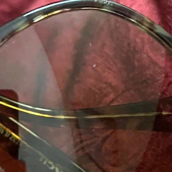 Coach light Brown confetti cat eye Sunglasses - Picture 15 of 16